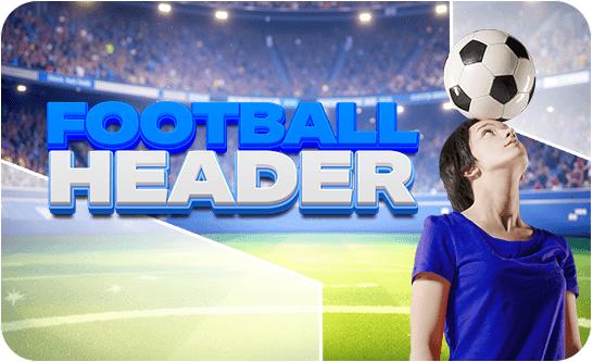 football header branded game experience