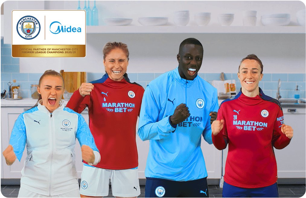 Midea x Manchester City Partnership Announcement